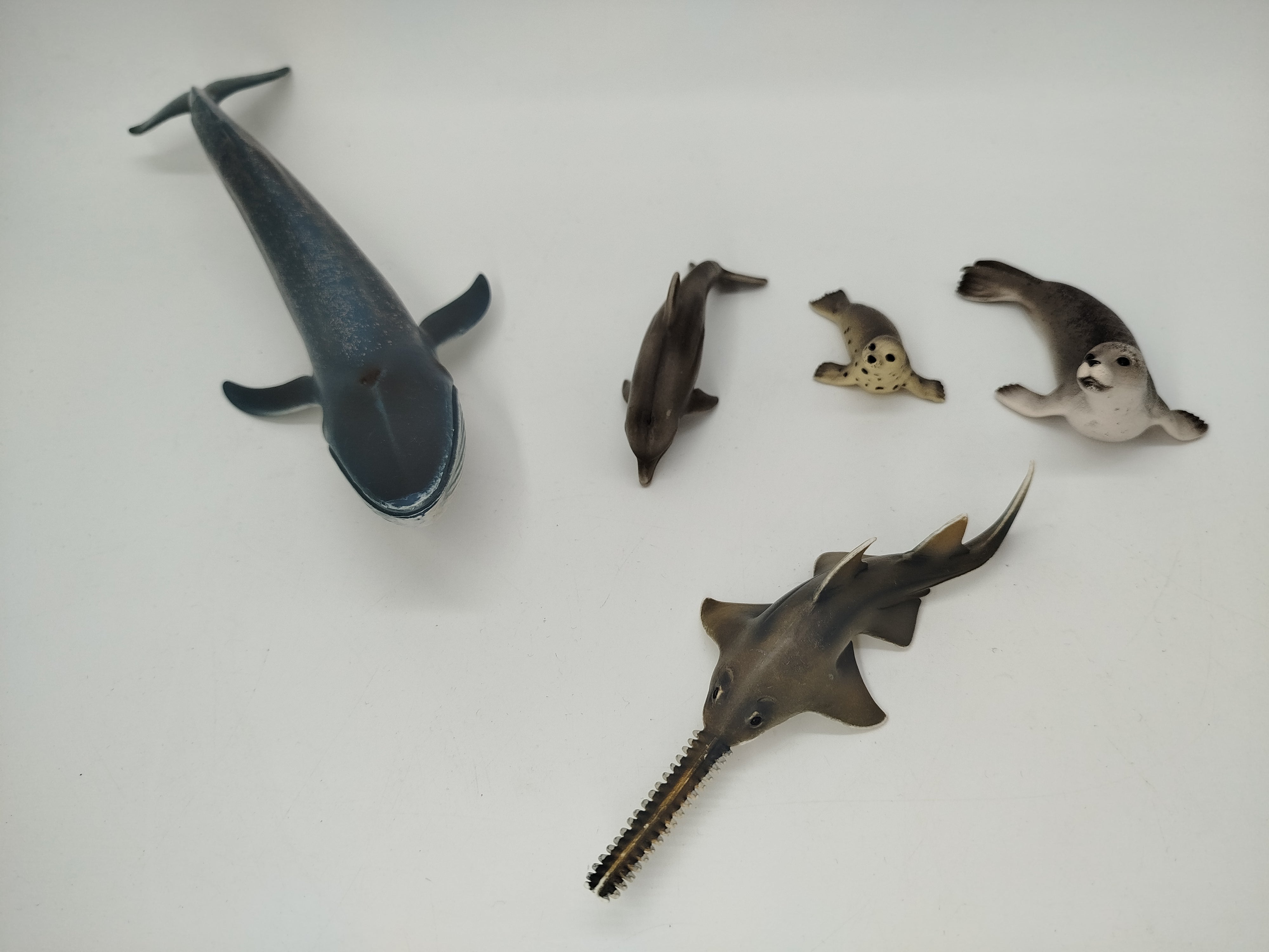 Schleich Meerestiere Set von 5 Figuren, sehr guter Zustand